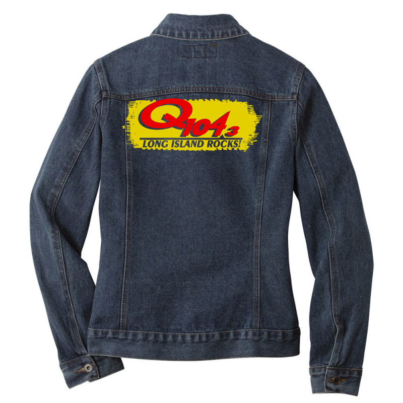 Long Island Rocks Ladies Denim Jacket by PLANETSHIRTS | Artistshot