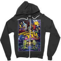 Treehouse Of Horror Xxii Zipper Hoodie | Artistshot