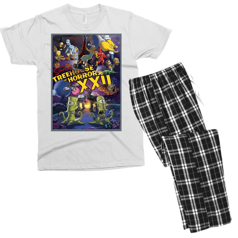 Treehouse Of Horror Xxii Men's T-shirt Pajama Set by snickshreefd | Artistshot