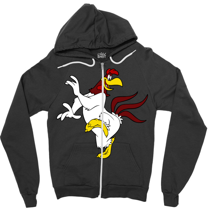 Foghorn Leghorn Looney Zipper Hoodie by hawshop22 | Artistshot