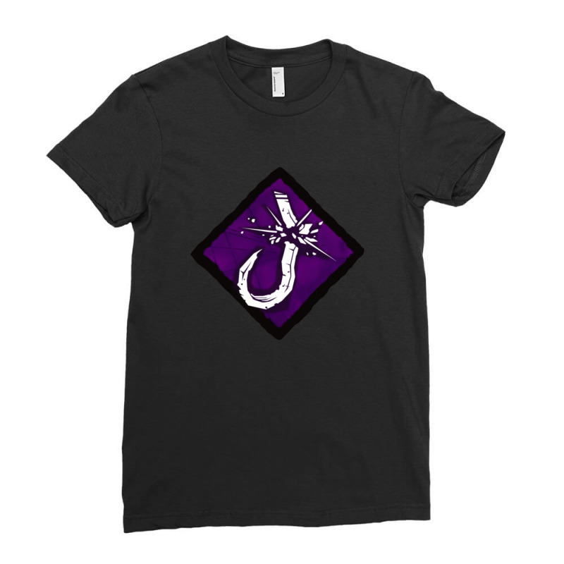 Sabateur Hq Diamond Perk Inspired Splash Art Ladies Fitted T-shirt | Artistshot