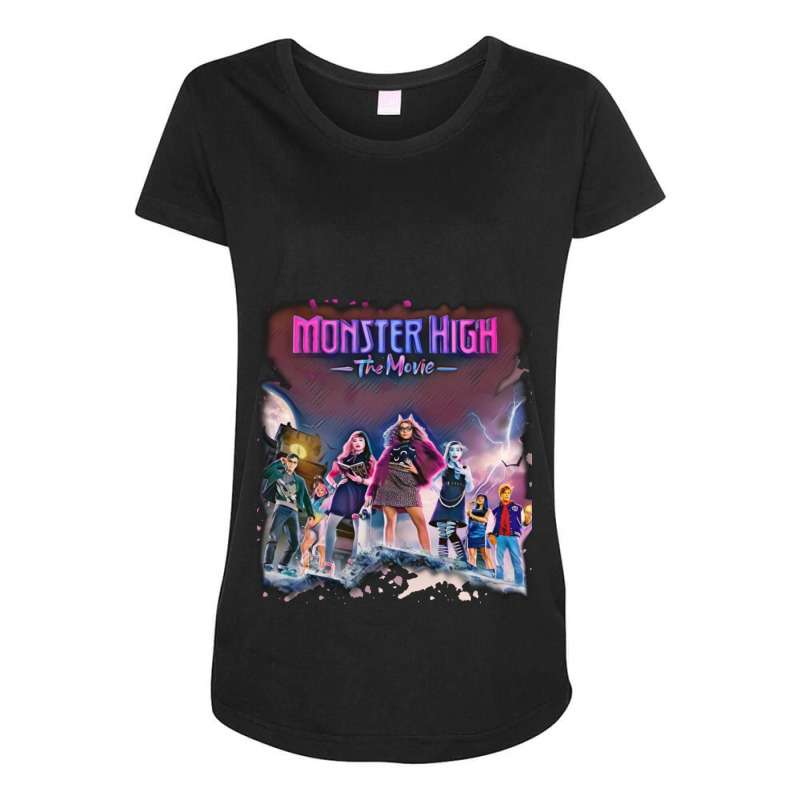 Monster High The Movie Maternity Scoop Neck T-shirt by BrentBir | Artistshot