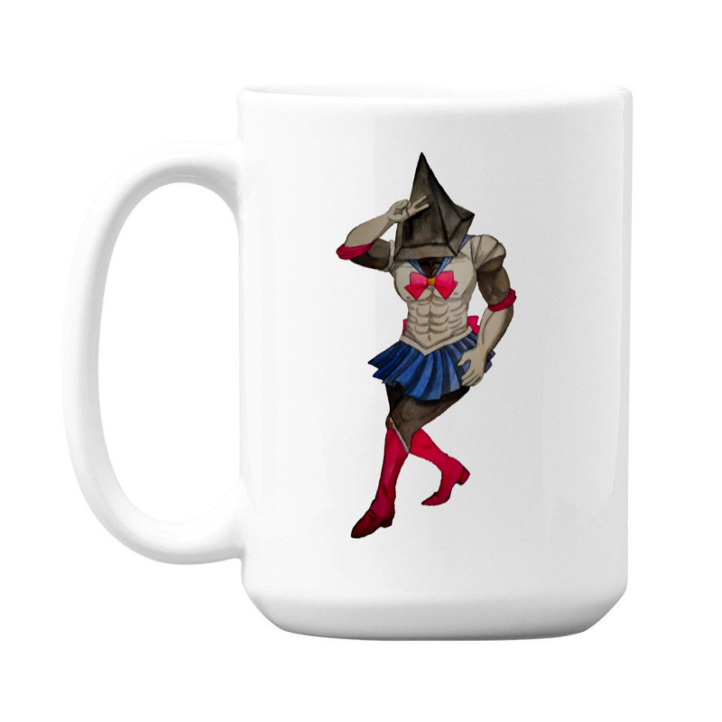 Sailor Pyramid Head 15 Oz Coffee Mug | Artistshot