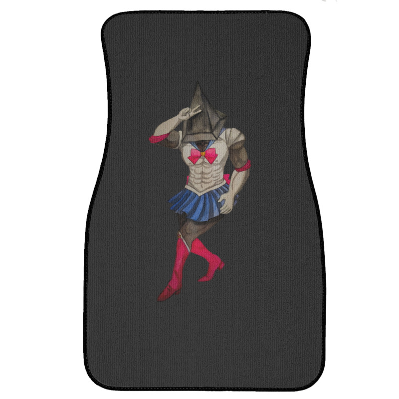 Sailor Pyramid Head Front Car Mat | Artistshot