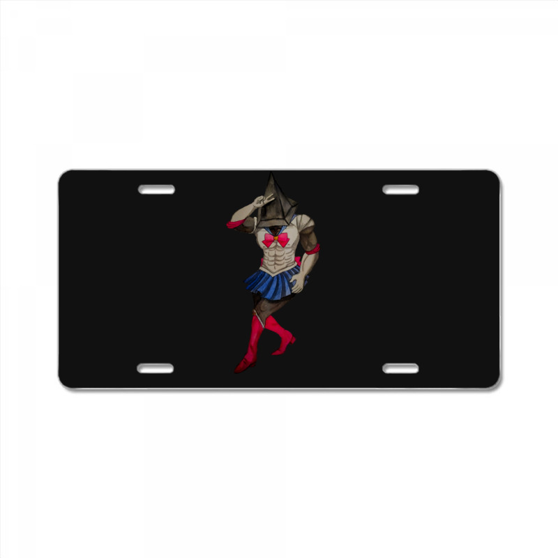 Sailor Pyramid Head License Plate | Artistshot