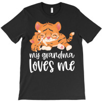 My Grandma Loves Me - Tigers T-shirt | Artistshot