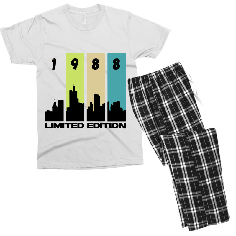 1988 Limited Edition Birthday Tshirt Men's T-shirt Pajama Set | Artistshot