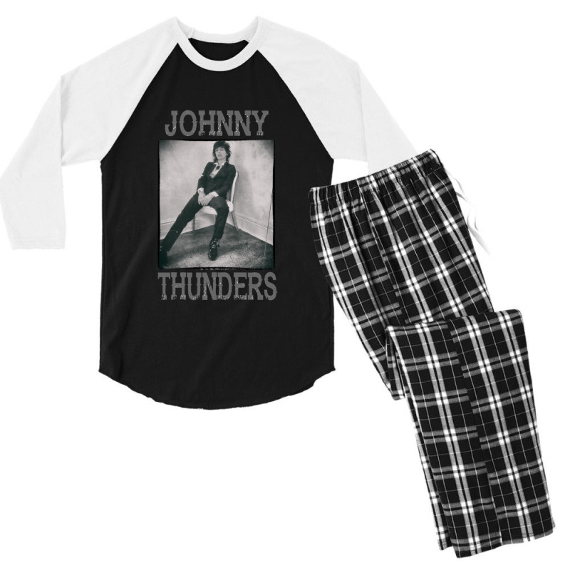 Johnny Thunders Men's 3/4 Sleeve Pajama Set | Artistshot