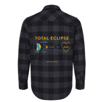 Total Eclipse Of The Heart Love Through The Eyes Of Math Flannel Shirt | Artistshot