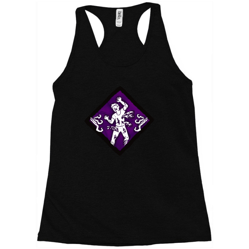 Scourge Hooks The Gift Of Pain Hq Diamond Perk Inspired Splash Art Racerback Tank by adwoaafredyy | Artistshot