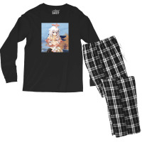 Genshin Impact Paimon Cute Paimon Portrait From Genshin Impact Men's Long Sleeve Pajama Set | Artistshot