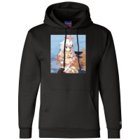 Genshin Impact Paimon Cute Paimon Portrait From Genshin Impact Champion Hoodie | Artistshot