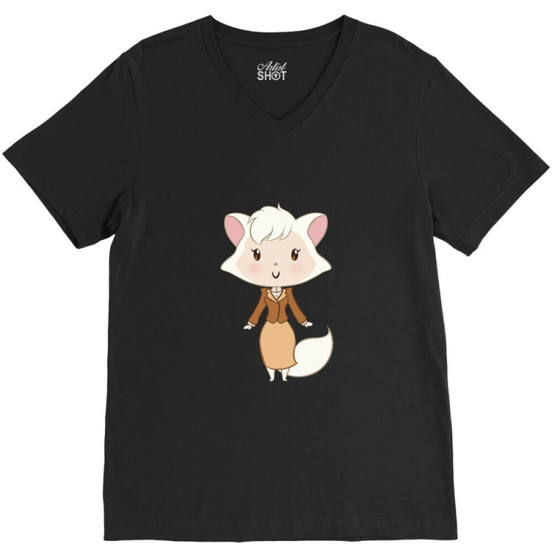 Dancing Cat Lil' Cuties V-neck Tee | Artistshot