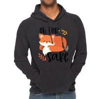 Funny, Oh For Fox Sake Vintage Hoodie | Artistshot