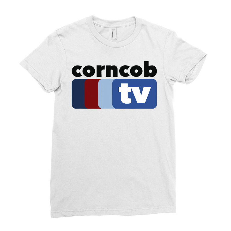 Corncob Tv Ladies Fitted T-Shirt by JamesArtists | Artistshot