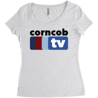 Corncob Tv Women's Triblend Scoop T-shirt | Artistshot