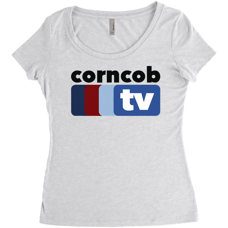 Corncob Tv Women's Triblend Scoop T-shirt by JamesArtists | Artistshot