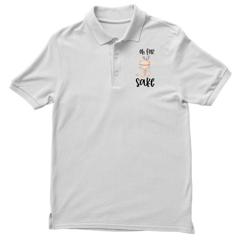 Funny, Oh For Fox Sake Men's Polo Shirt by CueTrendyFinds | Artistshot