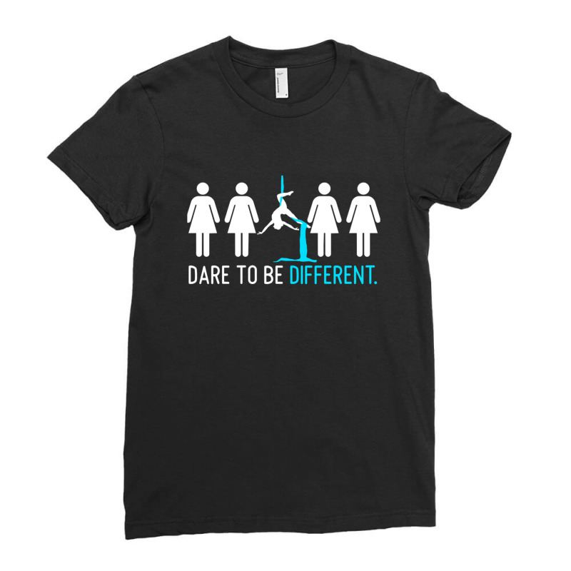 People Call Me Dare To Be Different Aerial Silk Girl Aerial Silks Ladies Fitted T-Shirt by GeorgieUnsicker | Artistshot