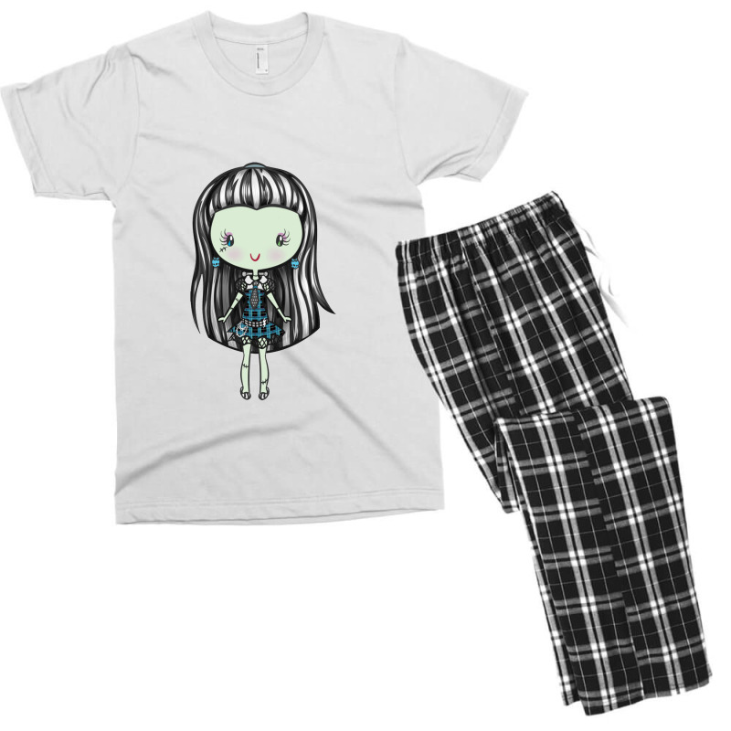 Frankenstein Girl Lil' Cuties Men's T-shirt Pajama Set by maknakanu | Artistshot