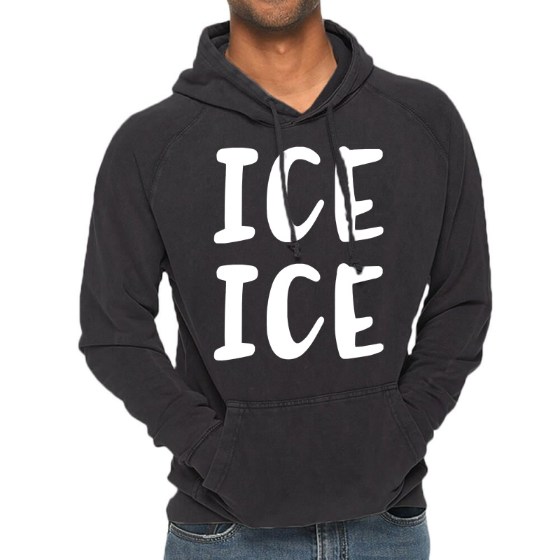 Ice Ice Baby Funny Pregnancy Vintage Hoodie | Artistshot