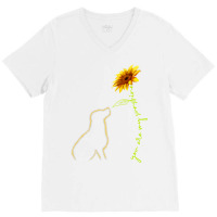 Cute Dog , You Are My Sunshine Labrador Retriever V-neck Tee | Artistshot