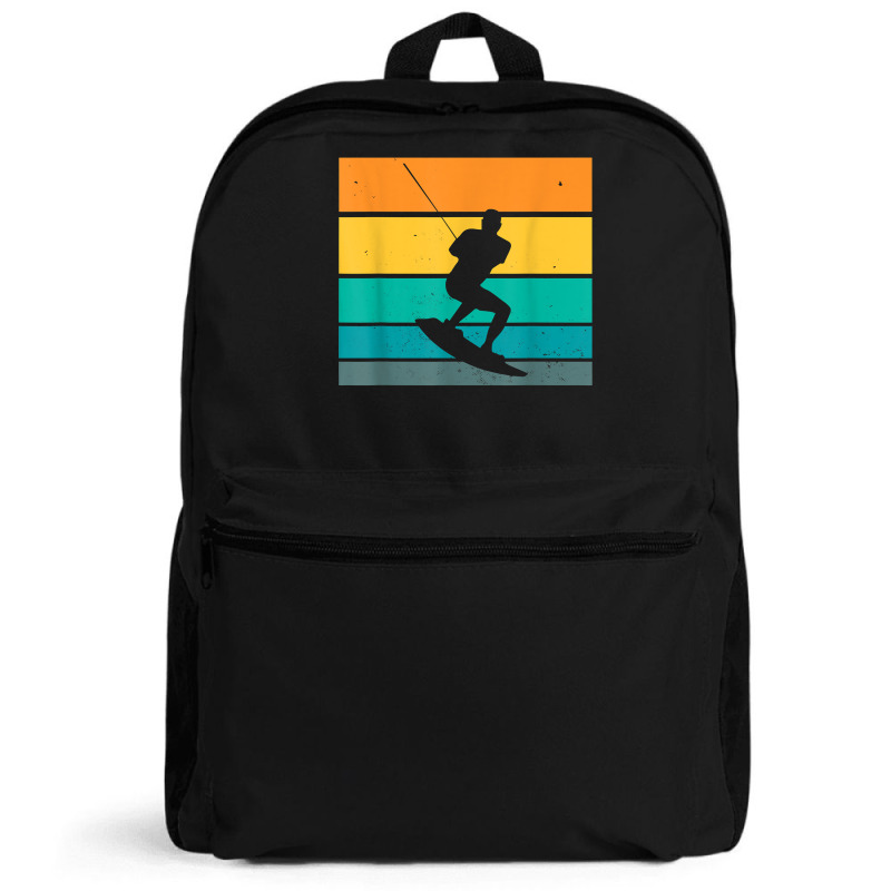 Wakeboarding Tricks Water Sport Wakesurfing Wakeboarder T Shirt Backpack | Artistshot