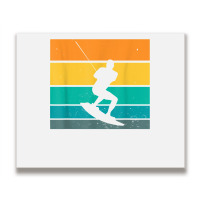 Wakeboarding Tricks Water Sport Wakesurfing Wakeboarder T Shirt Metal Print Horizontal | Artistshot