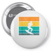 Wakeboarding Tricks Water Sport Wakesurfing Wakeboarder T Shirt Pin-back Button | Artistshot