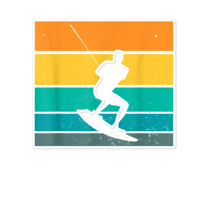 Wakeboarding Tricks Water Sport Wakesurfing Wakeboarder T Shirt Sticker | Artistshot