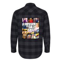 Better Call Saul Albuquerque Gta Art 1 Flannel Shirt | Artistshot