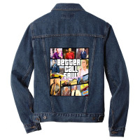 Better Call Saul Albuquerque Gta Art 1 Men Denim Jacket | Artistshot