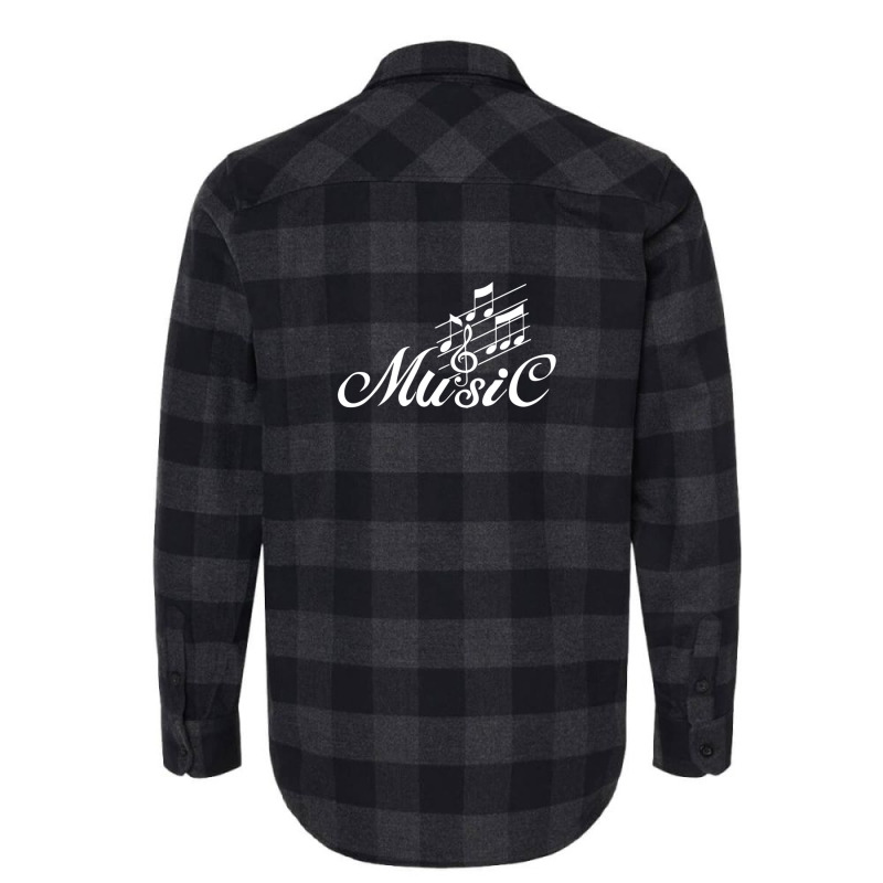 Musical Note Ideas Flannel Shirt by JasonPaxton | Artistshot