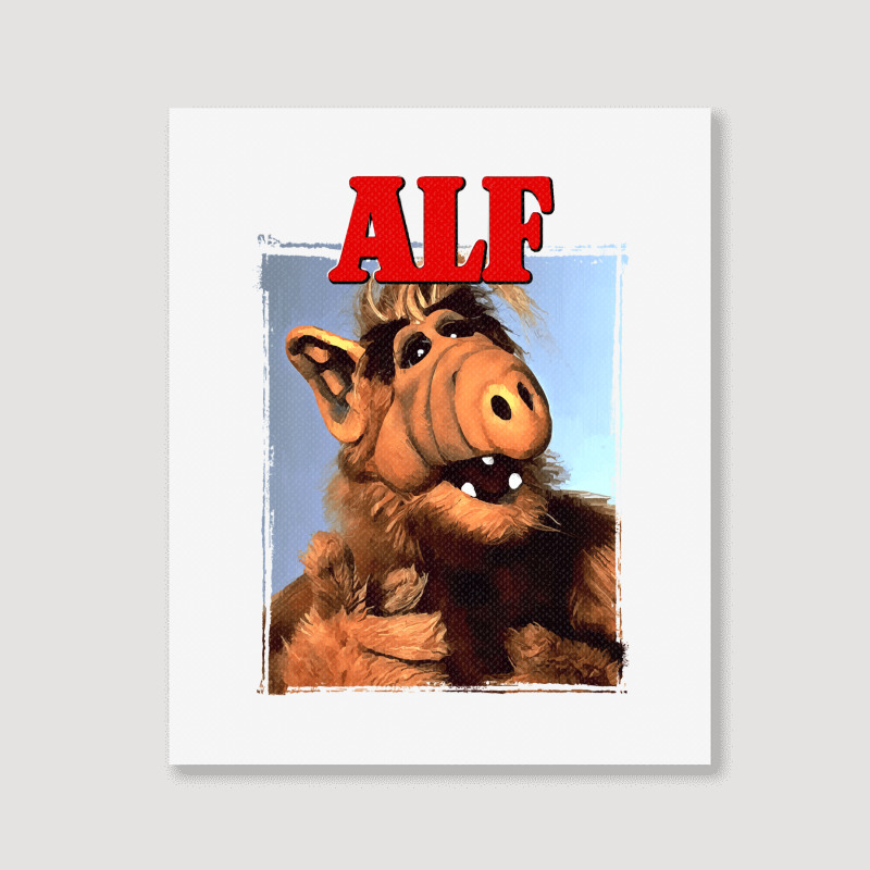 Alf Vintage Classic Portrait Canvas Print | Artistshot