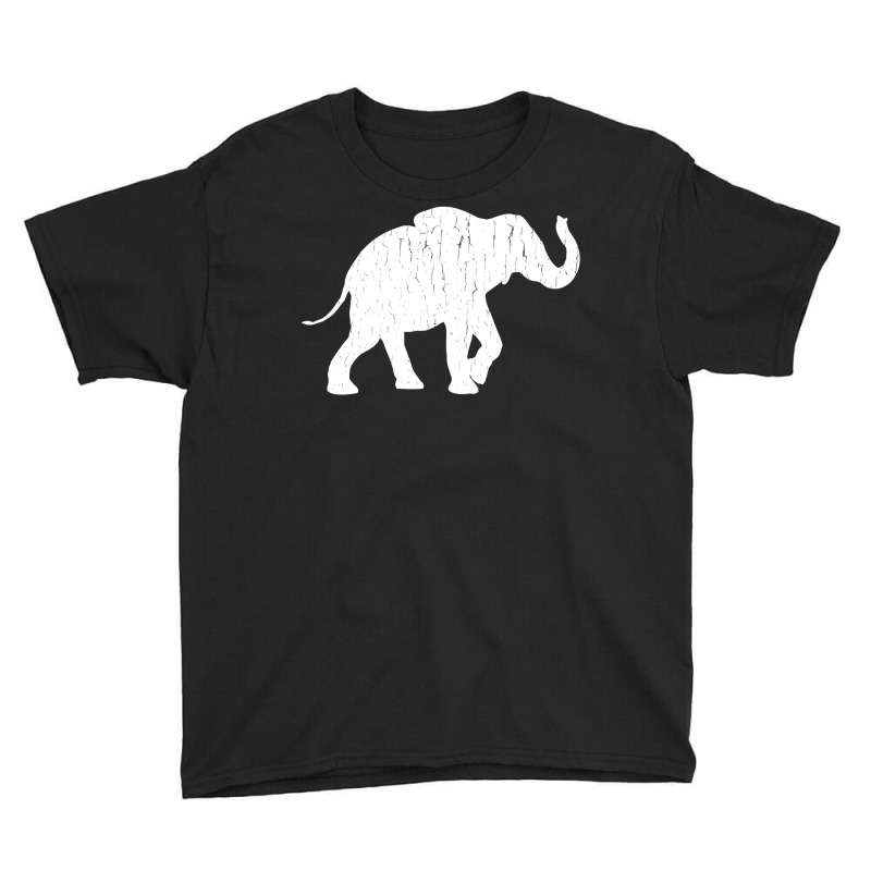 Distressed Elephant Silhouette Youth Tee by JamesArtists | Artistshot