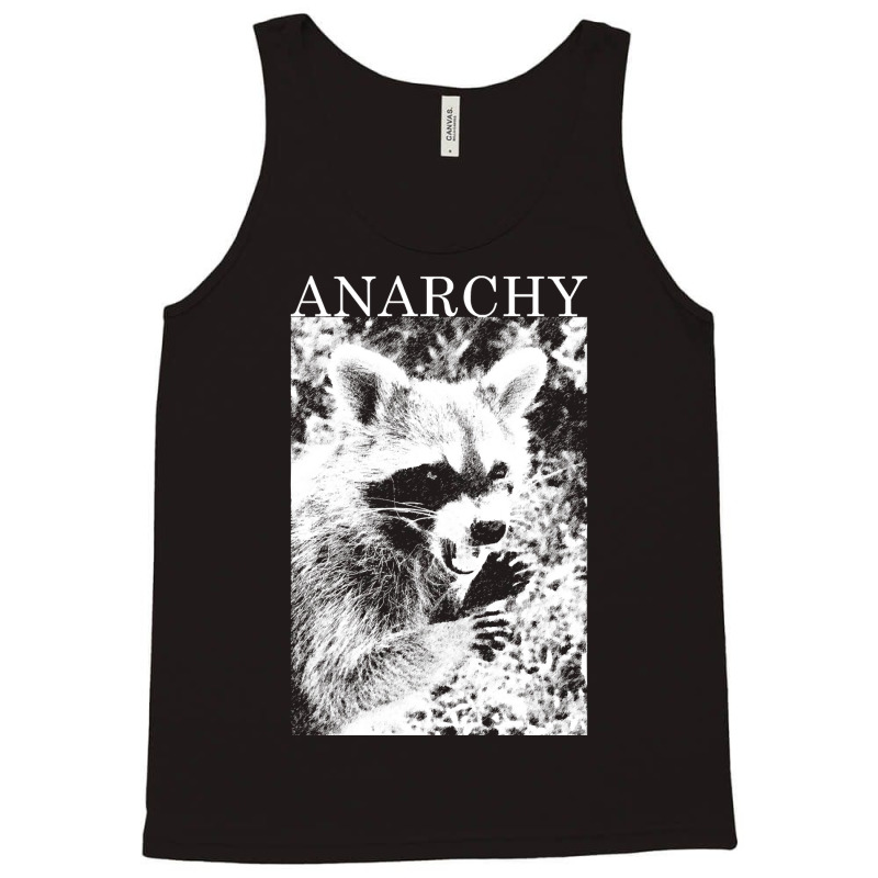 Anarchy Raccoon Tank Top by MeganArtist | Artistshot