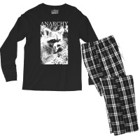 Anarchy Raccoon Men's Long Sleeve Pajama Set | Artistshot