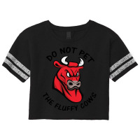 Do Not Pet The Fluffy Cow Classic  Copy Copy Scorecard Crop Tee | Artistshot