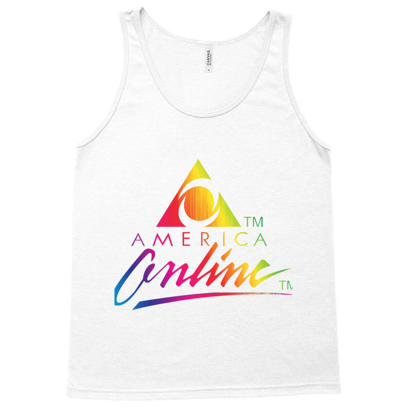 Aol Aesthetic Rainbow Tank Top by MeganArtist | Artistshot