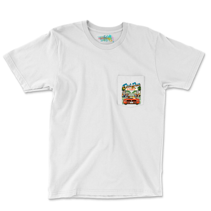 Arcade Out Run Video Game T Shirt Pocket T-shirt | Artistshot