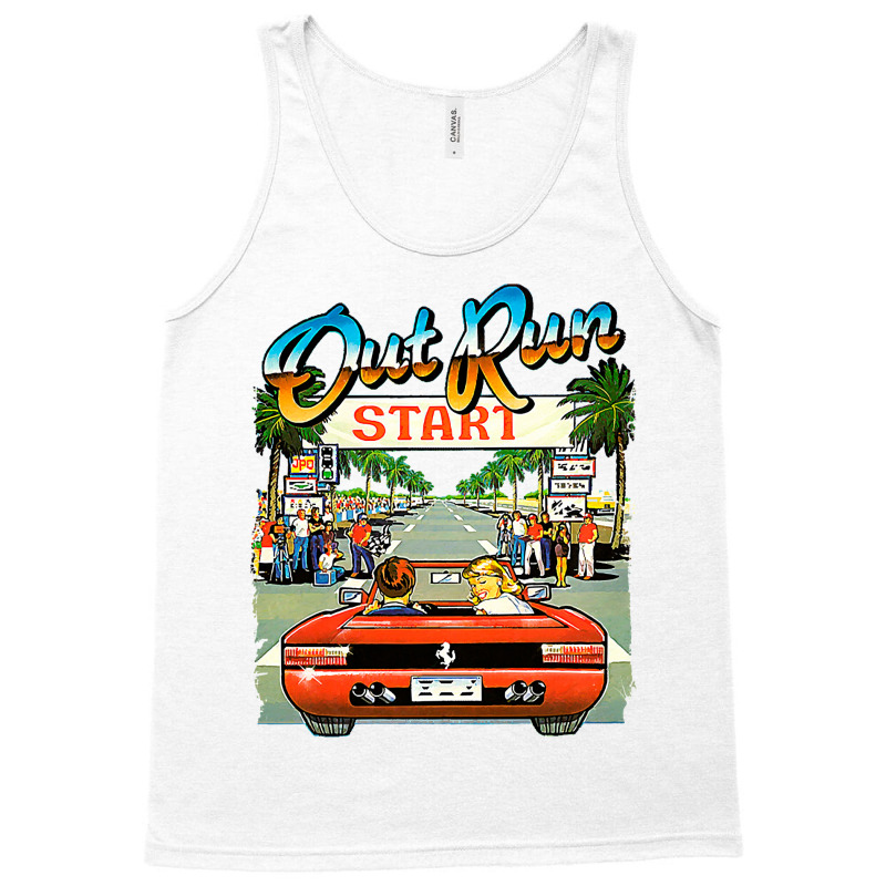 Arcade Out Run Video Game T Shirt Tank Top | Artistshot