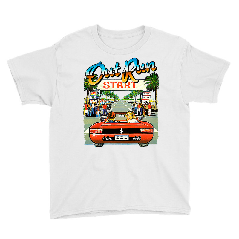 Arcade Out Run Video Game T Shirt Youth Tee | Artistshot