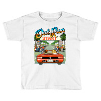 Arcade Out Run Video Game T Shirt Toddler T-shirt | Artistshot