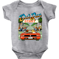 Arcade Out Run Video Game T Shirt Baby Bodysuit | Artistshot