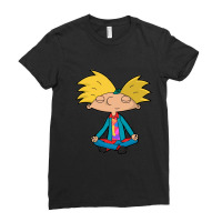 Arnold   Hey Ladies Fitted T-shirt | Artistshot