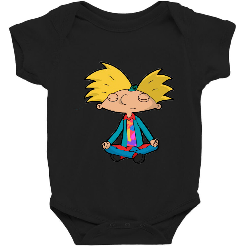 Arnold   Hey Baby Bodysuit by MeganArtist | Artistshot