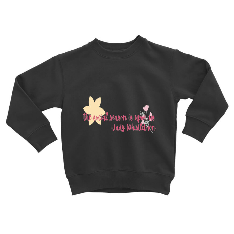 Bridgerton Toddler Sweatshirt by Raymond S Lind | Artistshot