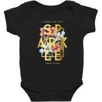 Bridgerton A Woman Can Truly Sparkle Floral Quote Tank Top Baby Bodysuit | Artistshot