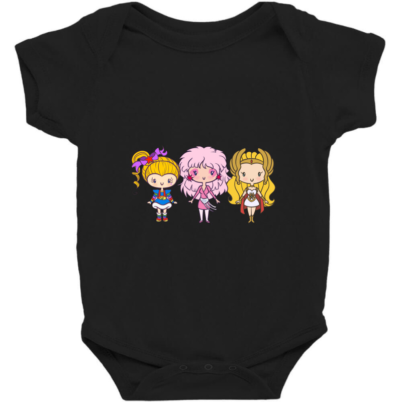 Lil' Cuties  Eighties Ladies   Rainbow Brite Baby Bodysuit | Artistshot