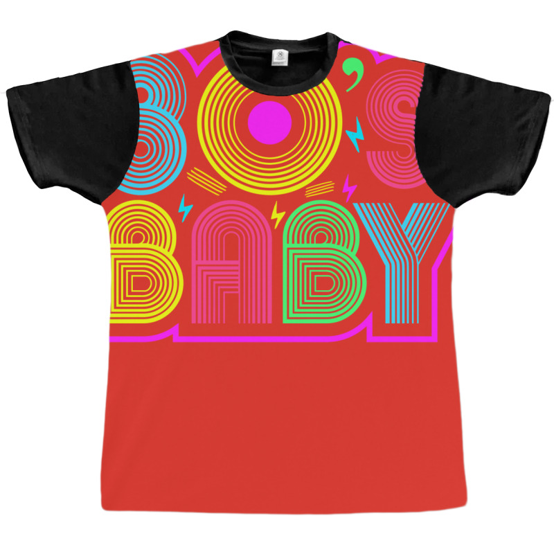 80s Baby  Vintage Retro Fashion Costume  Classic  (1) Graphic T-shirt by vonnezramzele | Artistshot